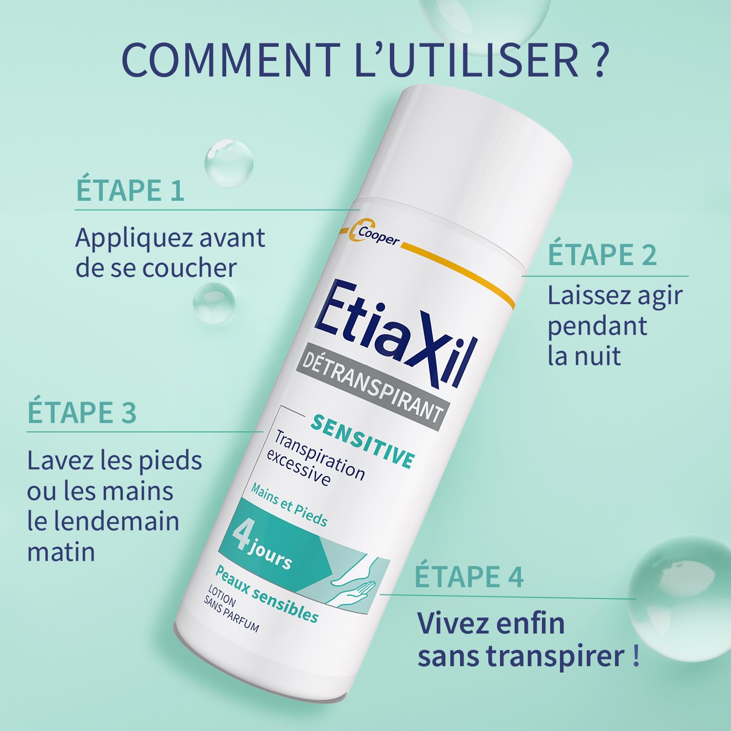 Etiaxil Stopy I Dłonie Dezodorant, 100 ml