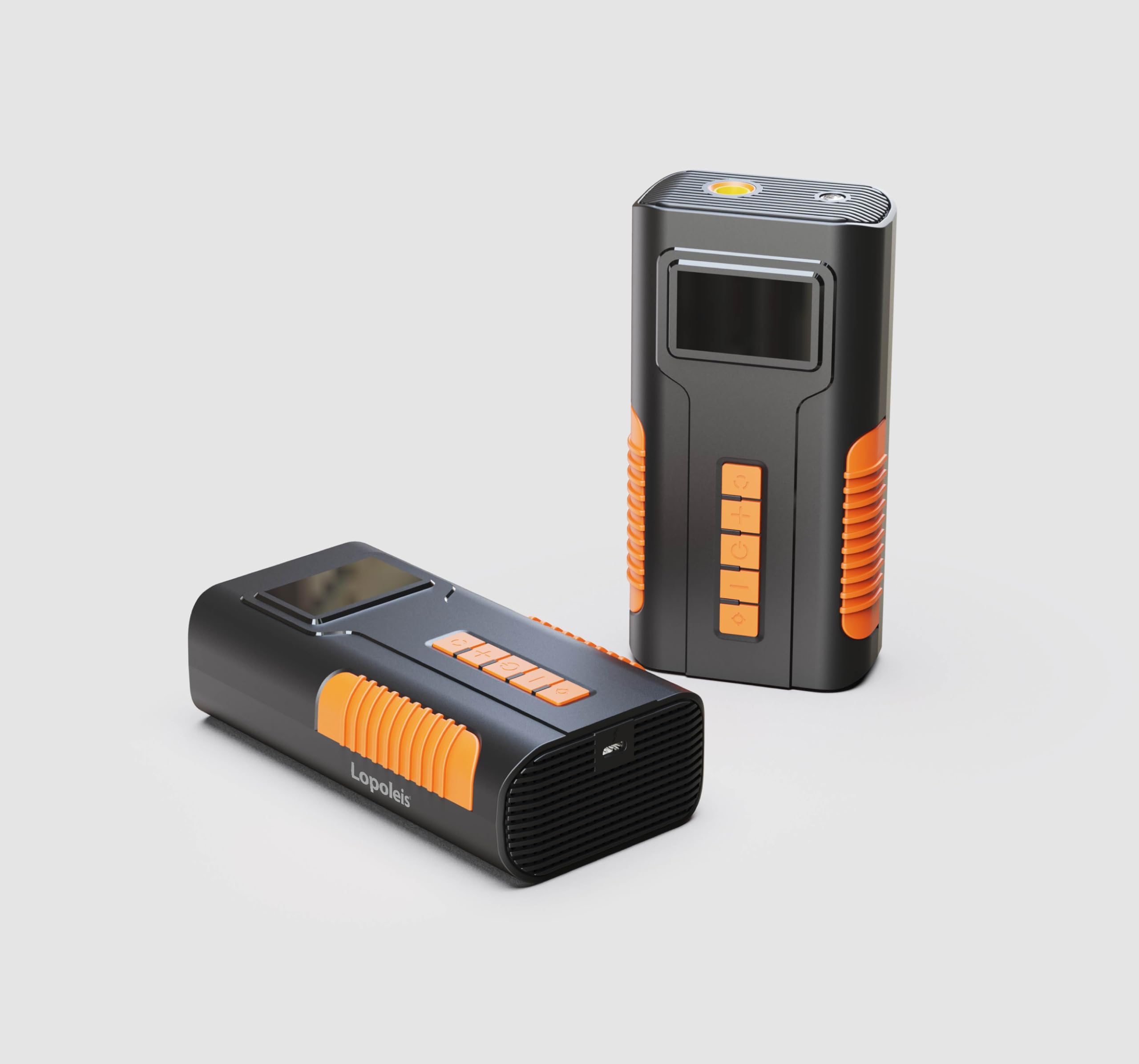 Pompe à air électrique portable 10,3 bar, pompe à ballon 12 V, compresseur électrique, pompe à air pour voiture, vélo, moto, ballons, AutoOff, rechargeable, 6000 mAh