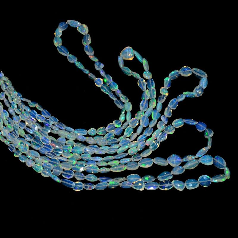 Opale welo éthiopienne AAA+ perles facettées de joaillerie pure - 6
