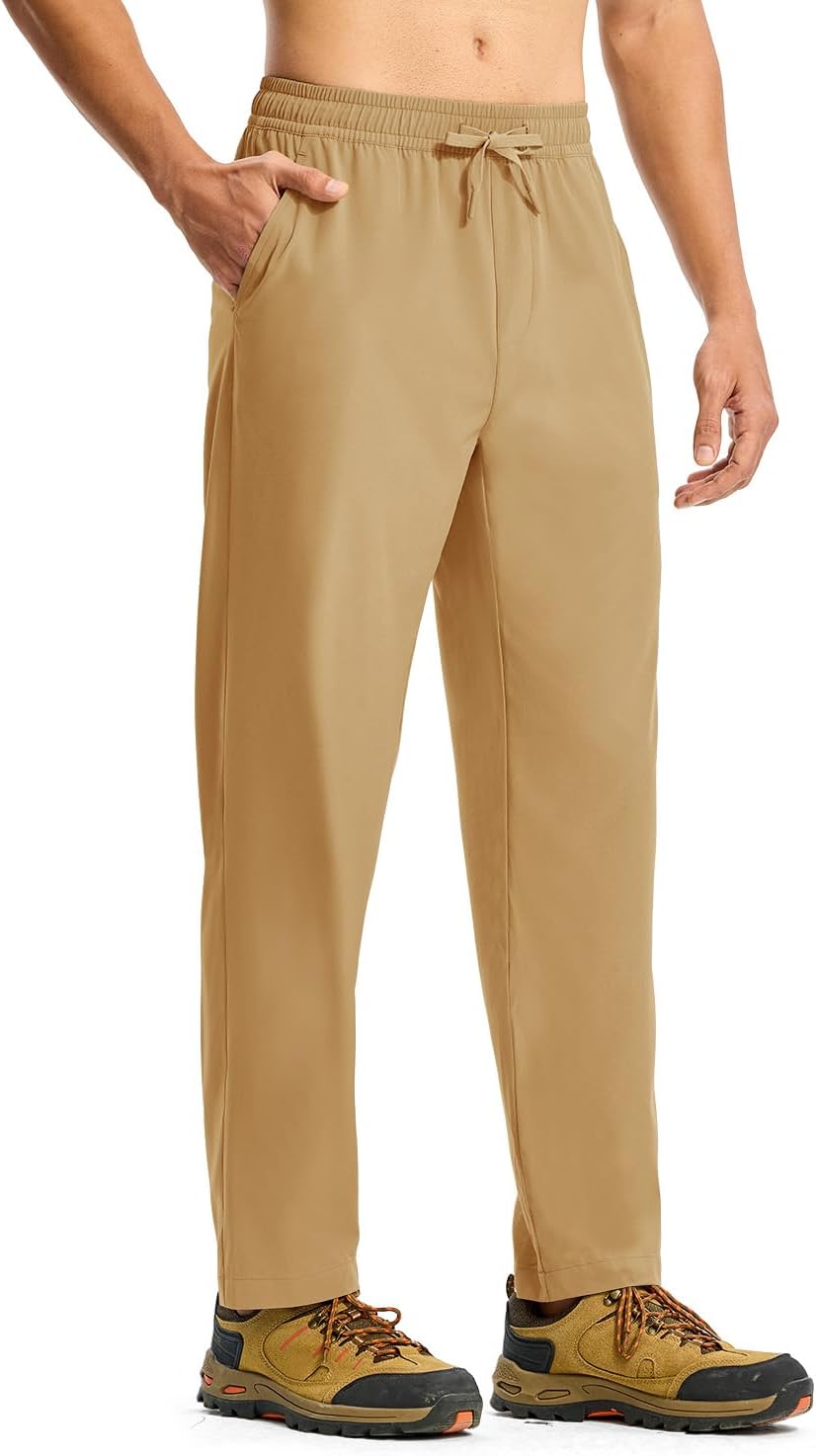 Rdruko Men's Sweatpants Lightweight Quick Dry Workout Joggers Running Gym Athletic Track Pants with Pockets - Image 2