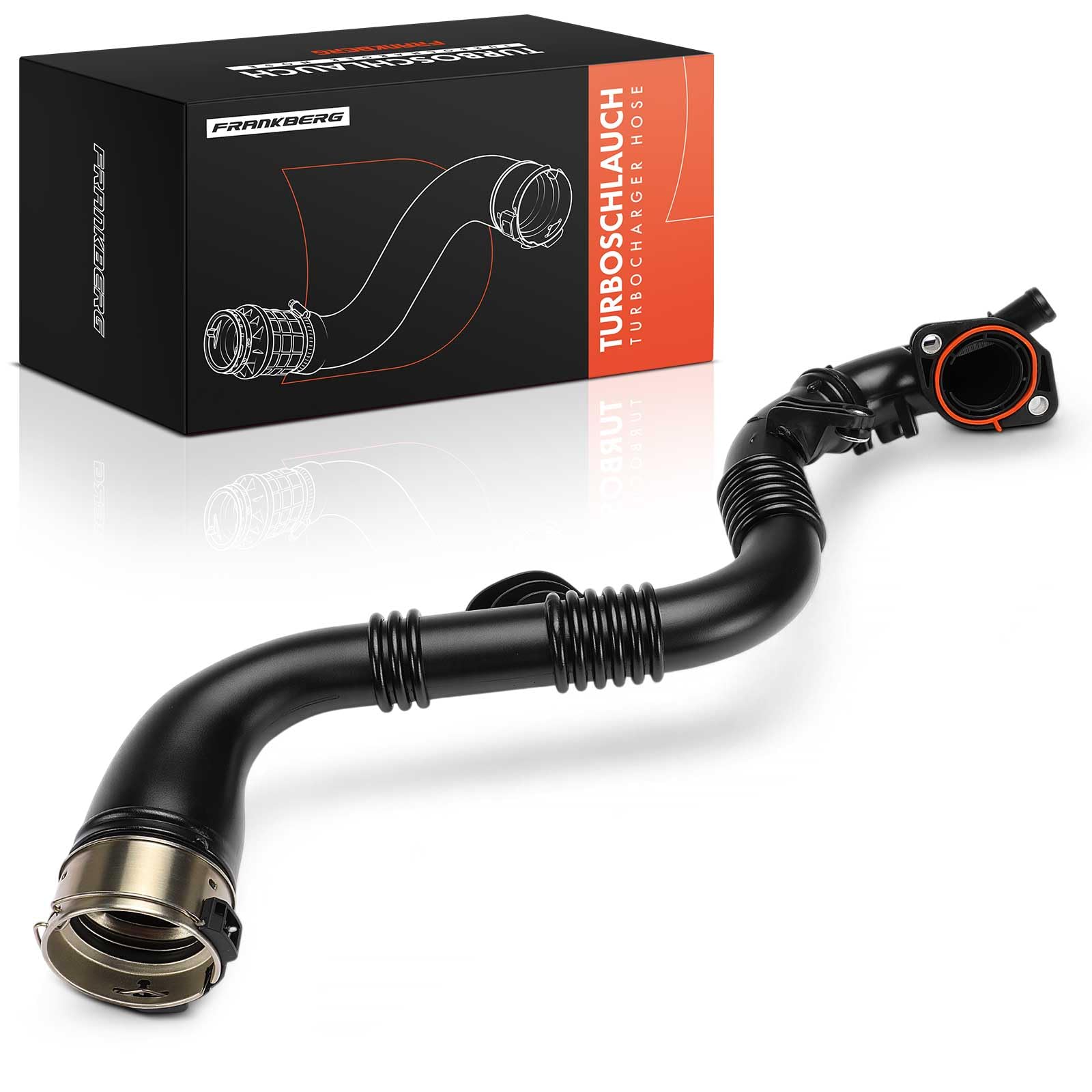 Frankberg Tuyau d'air de suralimentation, tuyau turbo 144604EJ0D, | Avec collier de serrage; 144604EJ0B; Compatible avec: