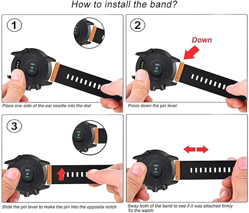 Miniatura 6 de NotoCity Correa de silicona suave compatible con Suunto 7Suunto 9 de repuesto para hombres y mujeres, correa de reloj deportivo para Suunto 7Suunto