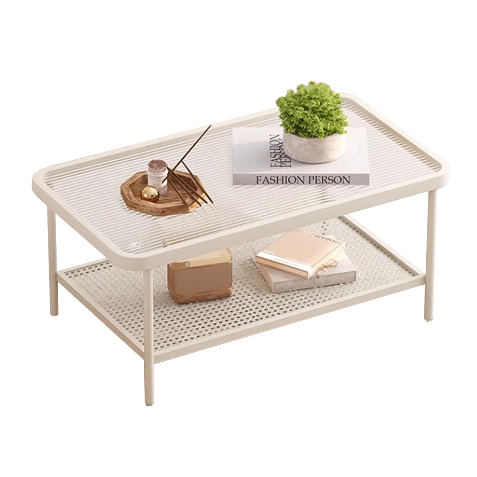 Table Centrale Fonctionnelle JATIBOSH pour Salon Ordonné