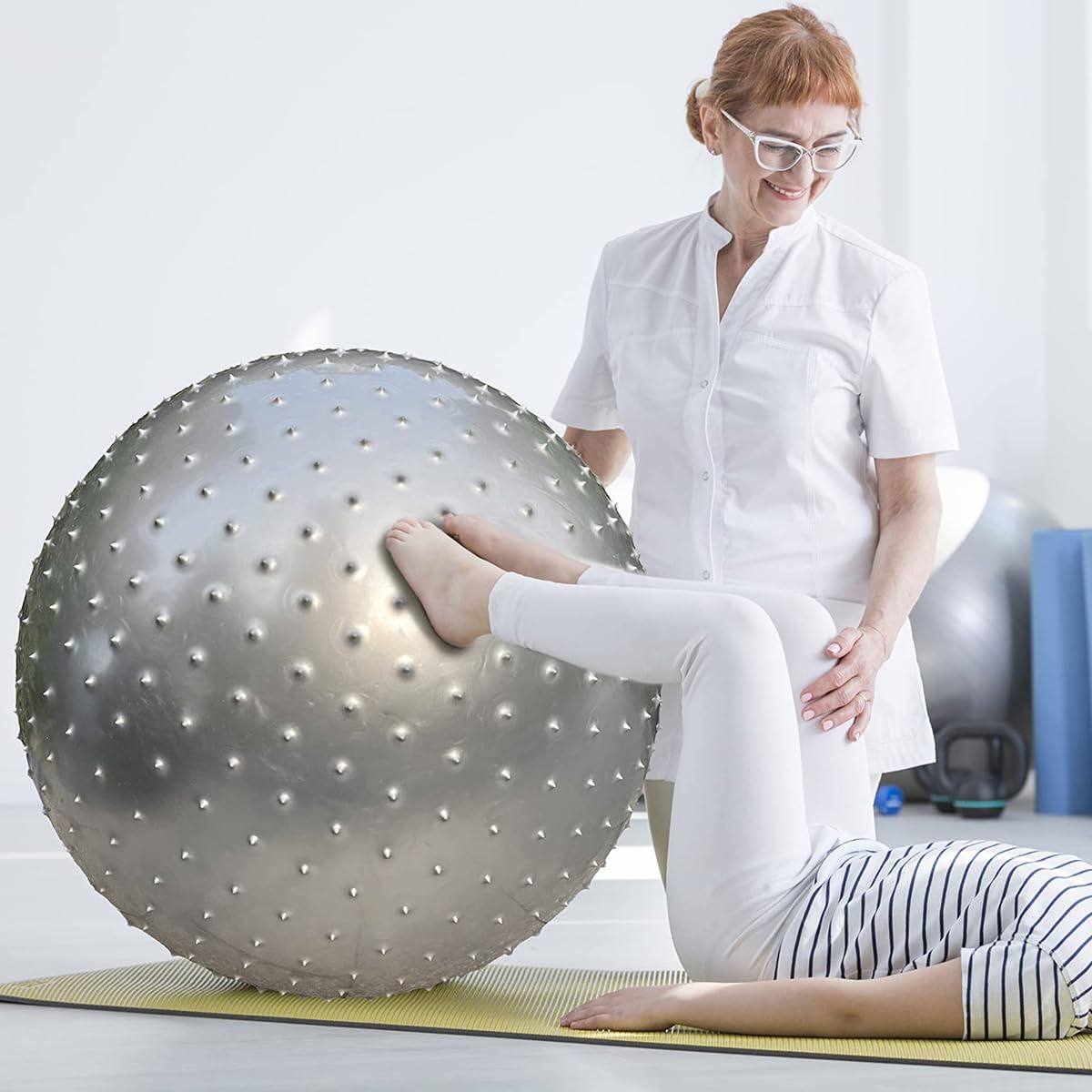 Amazon | karonpeln バランスボール フィットネスボール 85cm