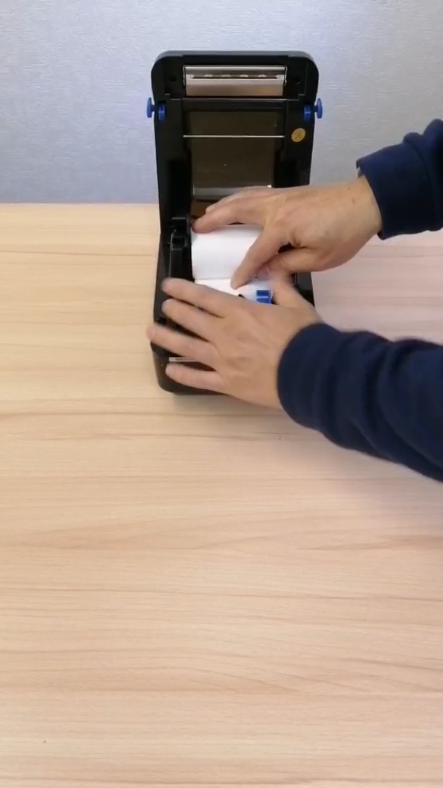 Amazon.co.jp: ラベルプリンター washin和信 WS-DT325BW 感熱式 バー