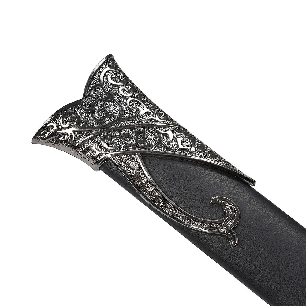 57 SPECIAL REPLICAS Spada replica 62 cm in legno di bambù – Decorazione fatta a mano per gli appassionati di LOTR – Esclusivo pezzo da collezione con fodero – Bilbo Baggins Sting JT10712BK