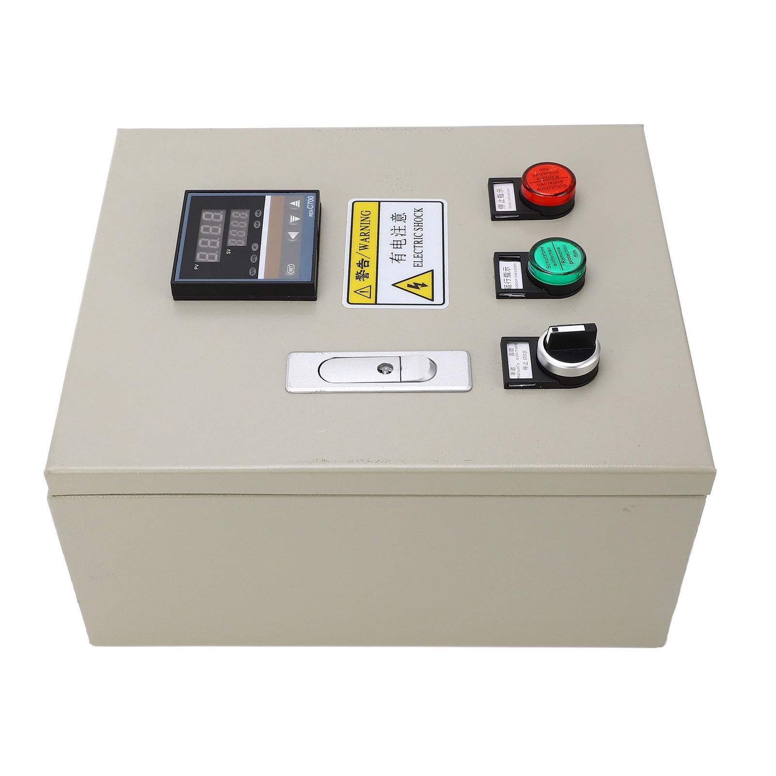 AMONIDA Controlador de Temperatura PID Inteligente de 15kW para Aplicaciones de Calefacción Industrial, Caja de Termostato de Alta Precisión, Unidad de CA de 380V