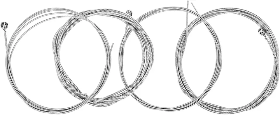 Cosiki Cordas de Baixo de Liga de Níquel de Aço de Suaves e Leves para Iniciantes de Baixo