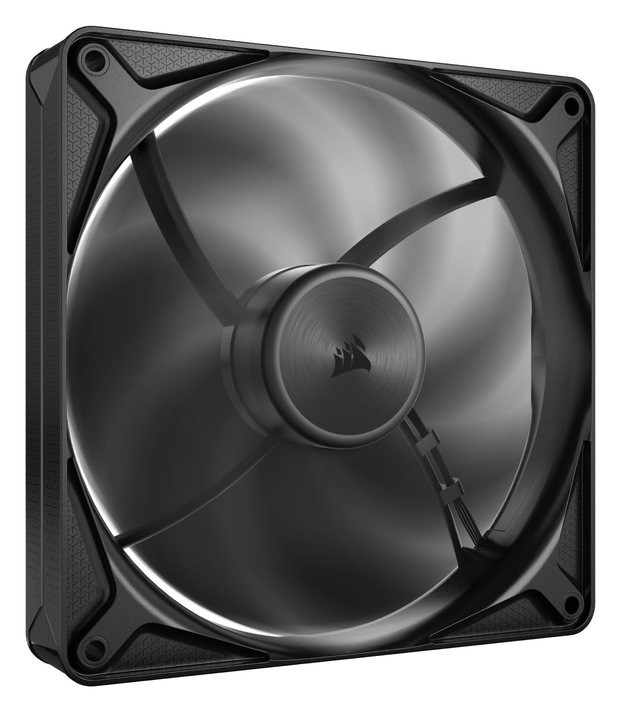 RS140 II 140mm Low-Noise Single Fan – Black