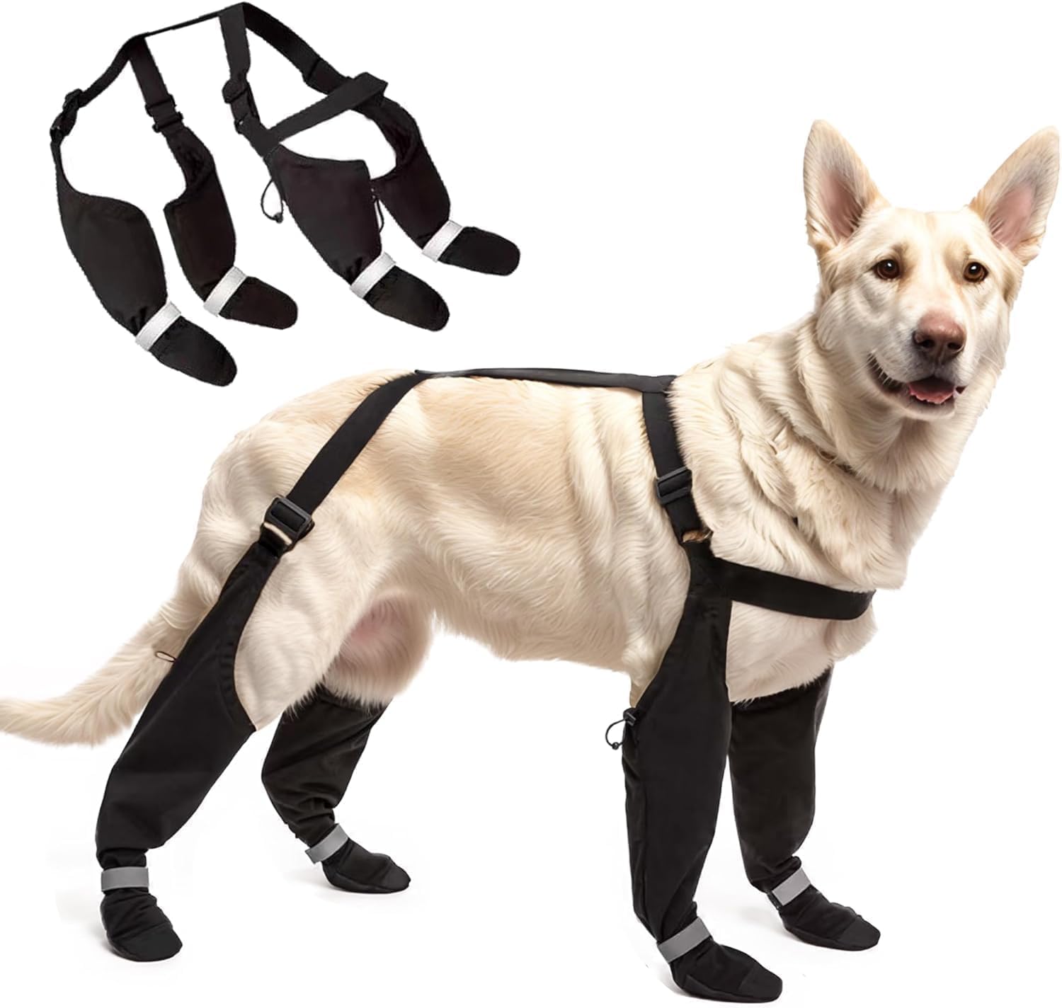 PurrHug Upgraded Dog Suspender Boots