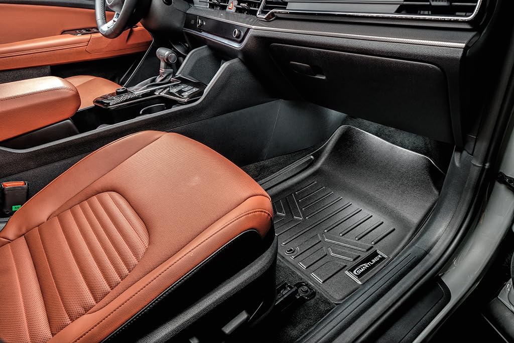 SMARTLINER All Weather Custom Fit Floor Mats 1st Row Liner Set Compatible with 2023-2025 Kia Sportage - Image 3