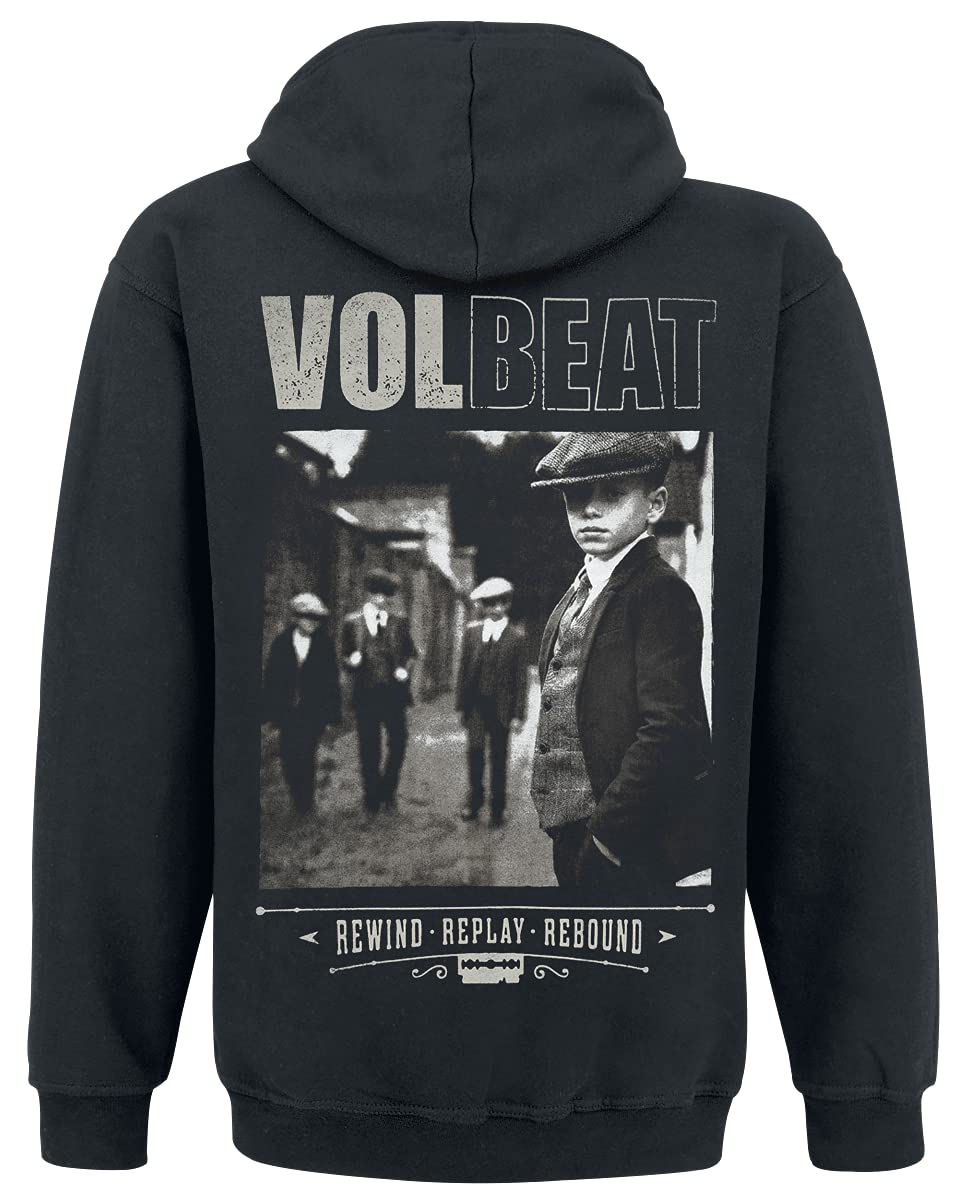 Volbeat Cover - Rewind, Replay, Rebound Männer Kapuzenpullover schwarz