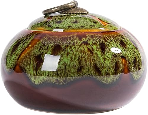 Miniatura 8 de Tarros de almacenamiento de cerámica, exquisitos recipientes de alimentos esmaltados para almacenamiento de especias de cocina, almacenamiento de