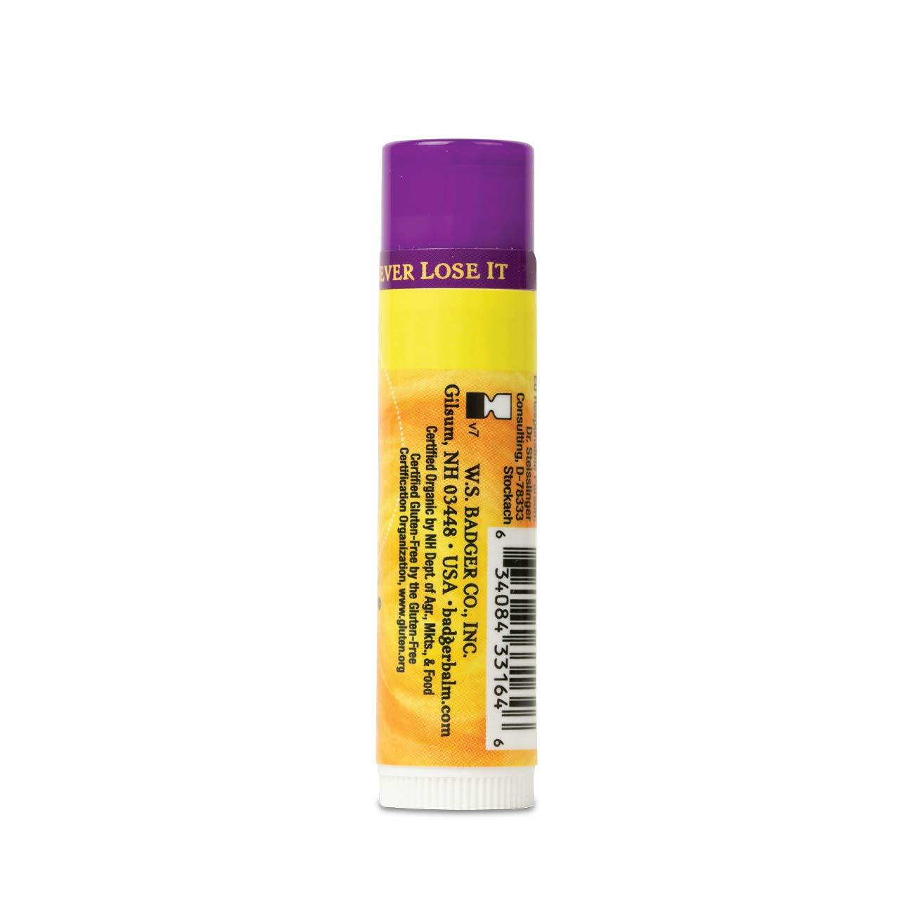Badger Lavender & Orange Lip Balm 4.2 G