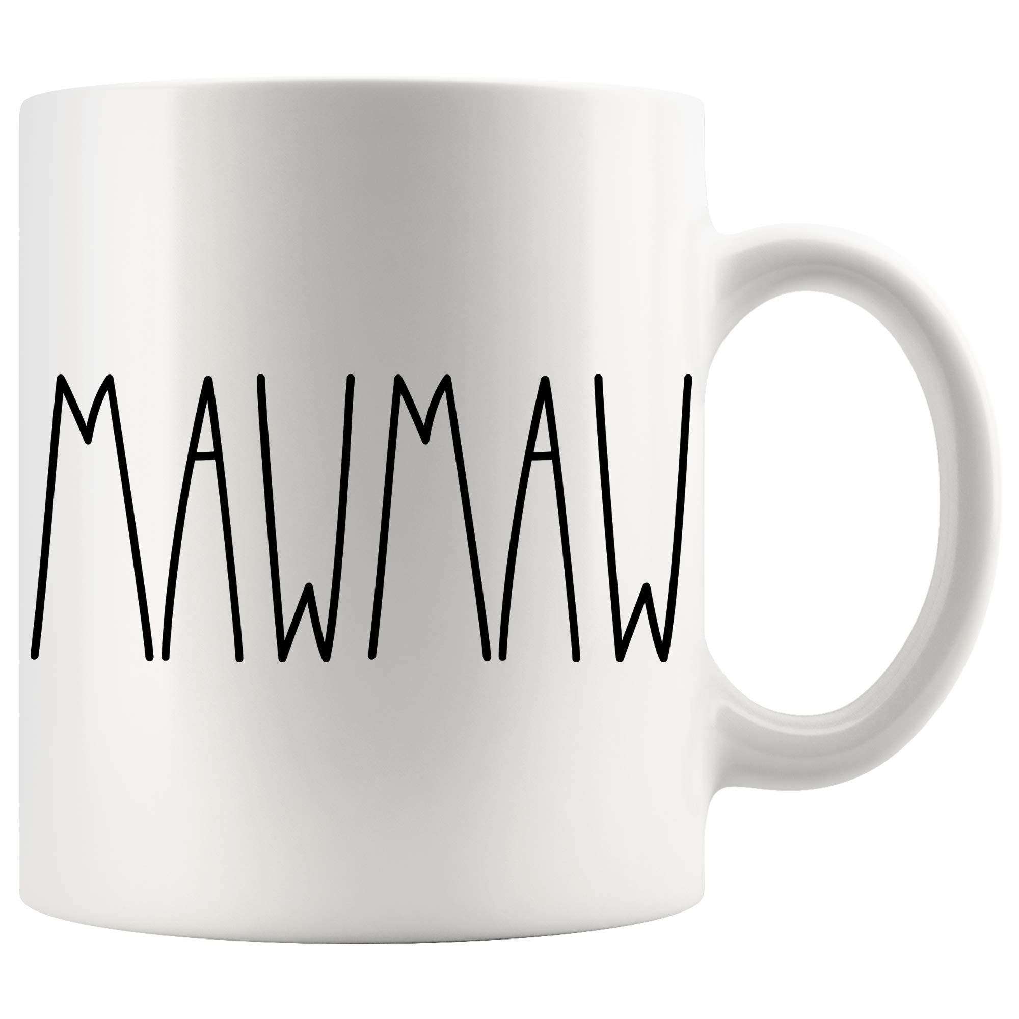 Mawmaw Coffee Mug - Christmas, Birthday, Mother's Day/Father's Day Gift for the Best Mawmaw Ever - 11oz Family Cup