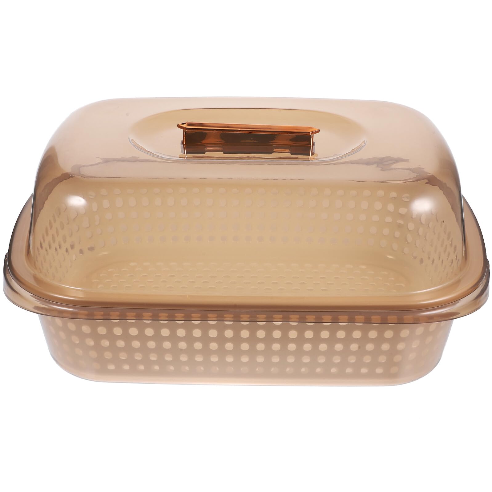Panier égouttoir cuisine double couche en PP lavable pour légumes et passoire domestique
