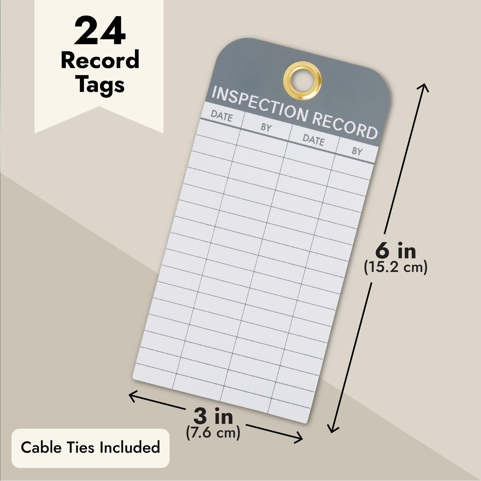 Amazon.com: Juvale Inspection Tags for Equipment - 24-Pack