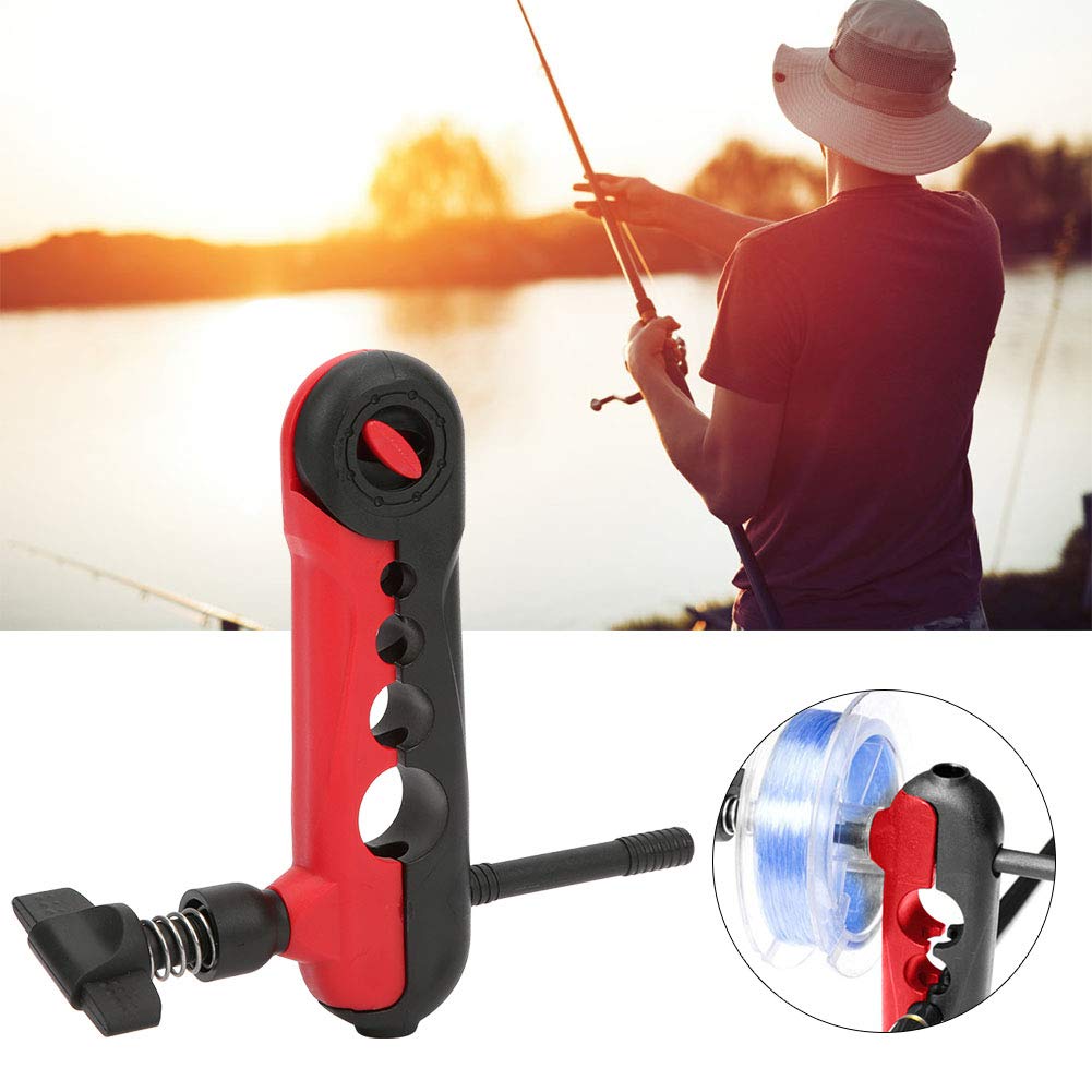 Fishing Line Spooler,Fish Tool Wrapper Accessory for fixing fishing rod and preventing the rod from shaking on the net
