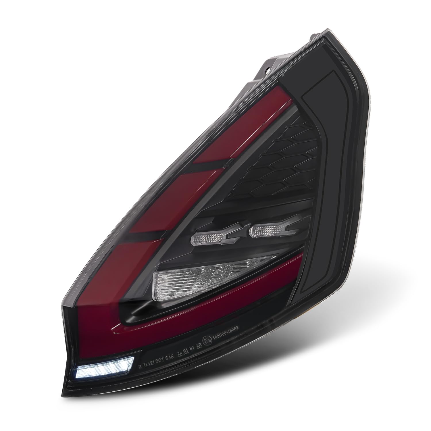 Archaic Posteriori Per Ford Fiesta Hatchback MK7/MK7.5 SE/ST 2009-2017 | LED luci Fari Posteriori con sequenziali,animazione DRL,Con E-Mark