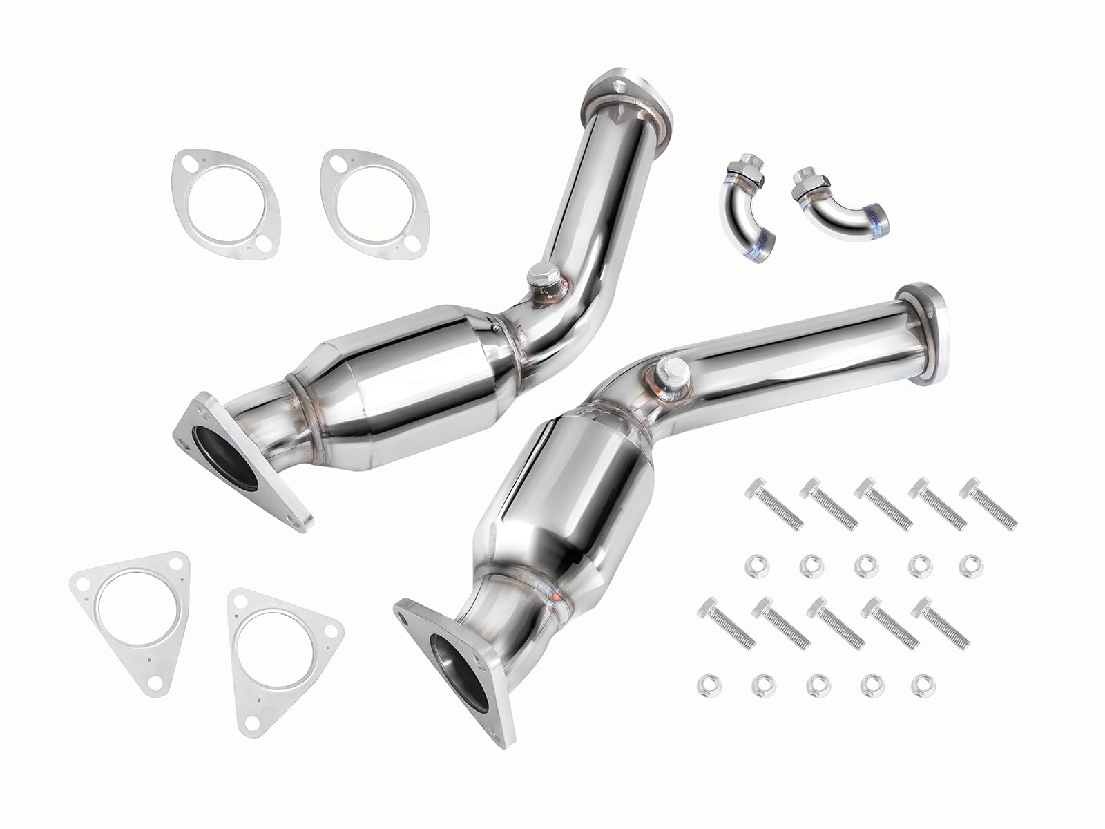 fmic.eu PERFORMANCE Downpipe do Nissan 370z 2009-2017 + tłumik sportowy układ wydechowy wydech nierdzewny