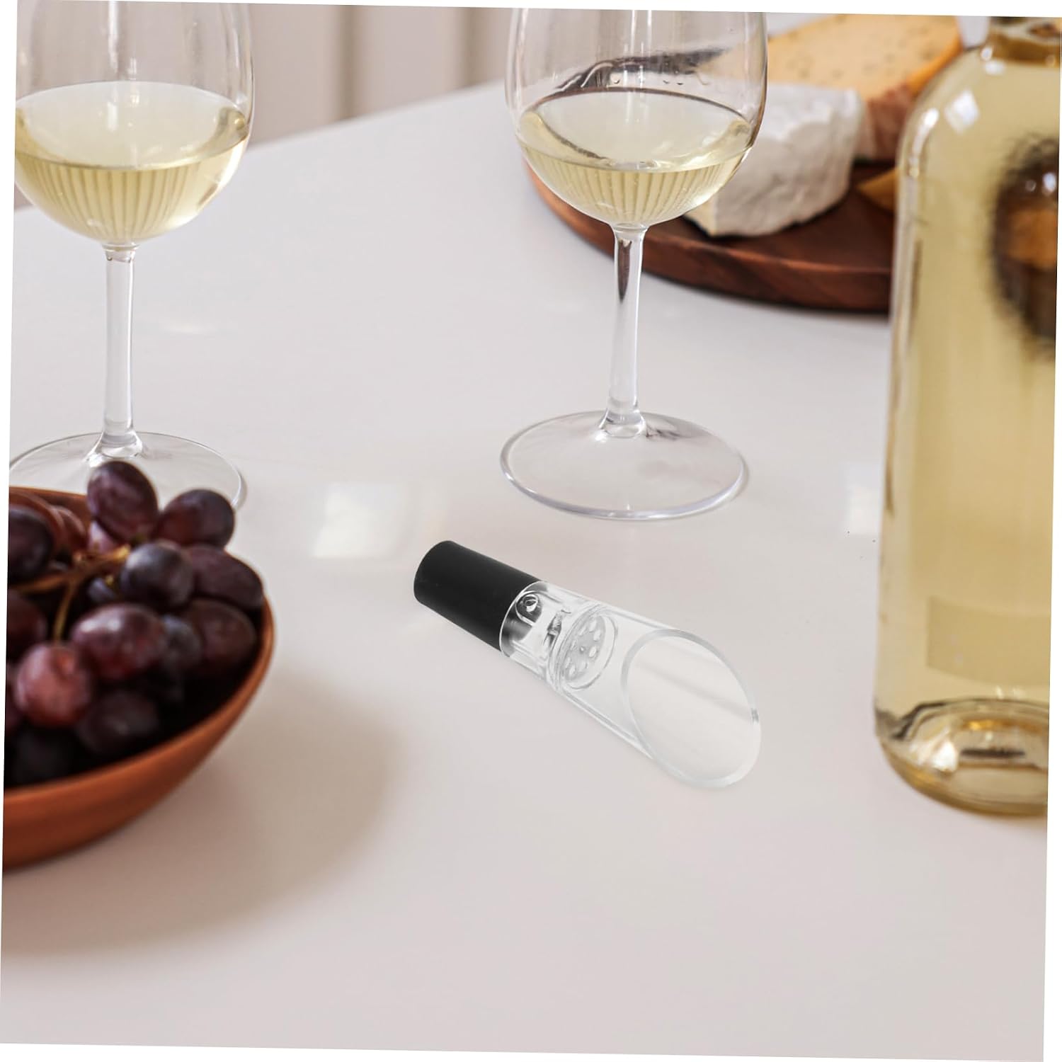 PRETYZOOM 24pcs Complete Wine Decanter Kit Aerator Stopper Pourer Cleaner for Bars Restaurants