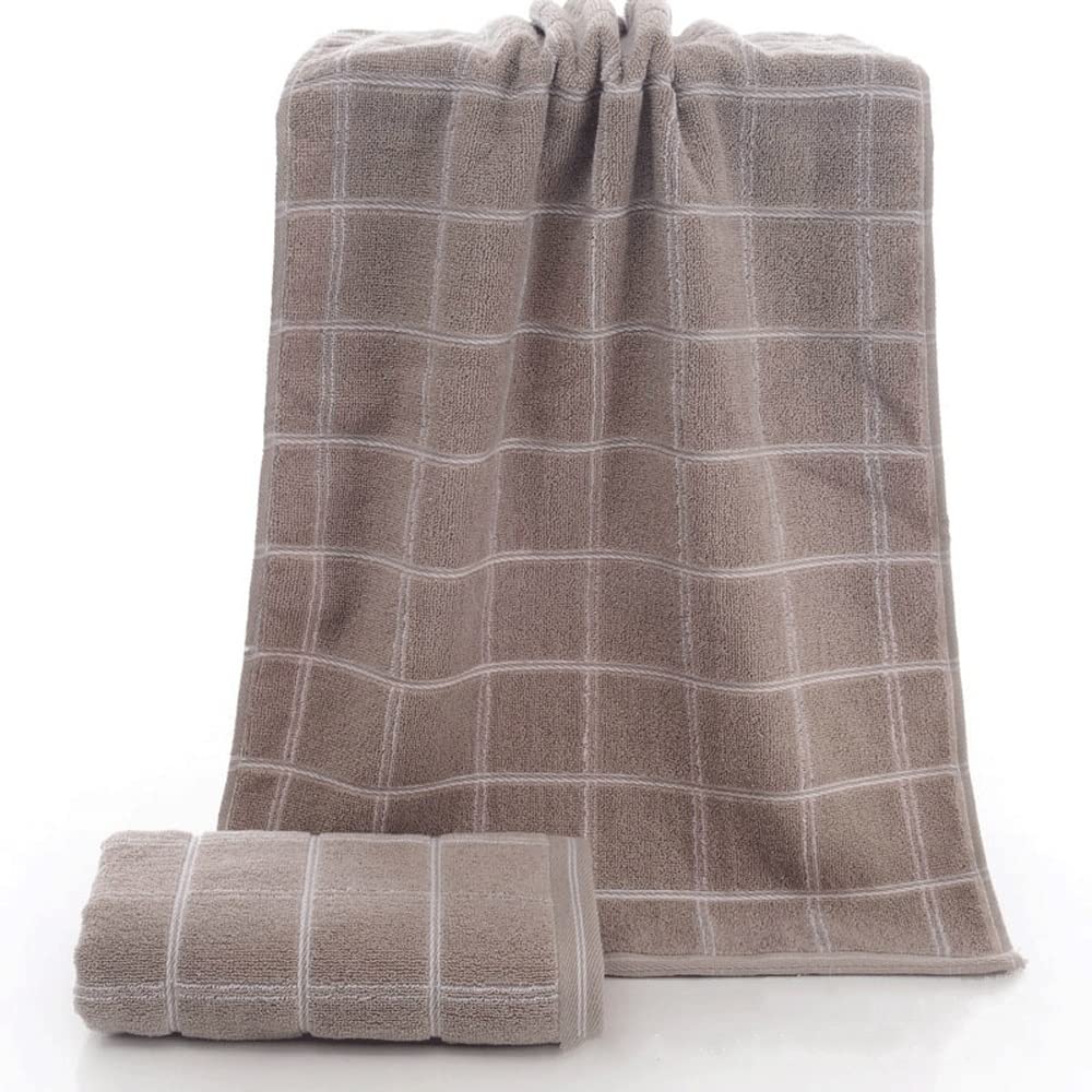 Plaid Coton serviette de bain pour adulte grand drap de plage et sauna d