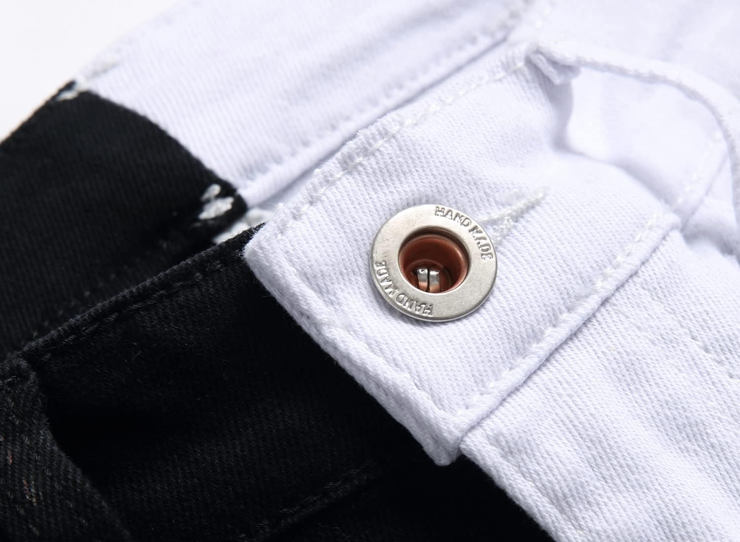 AITITIA Men's Ripped Regular Fit Jeans - Image 4