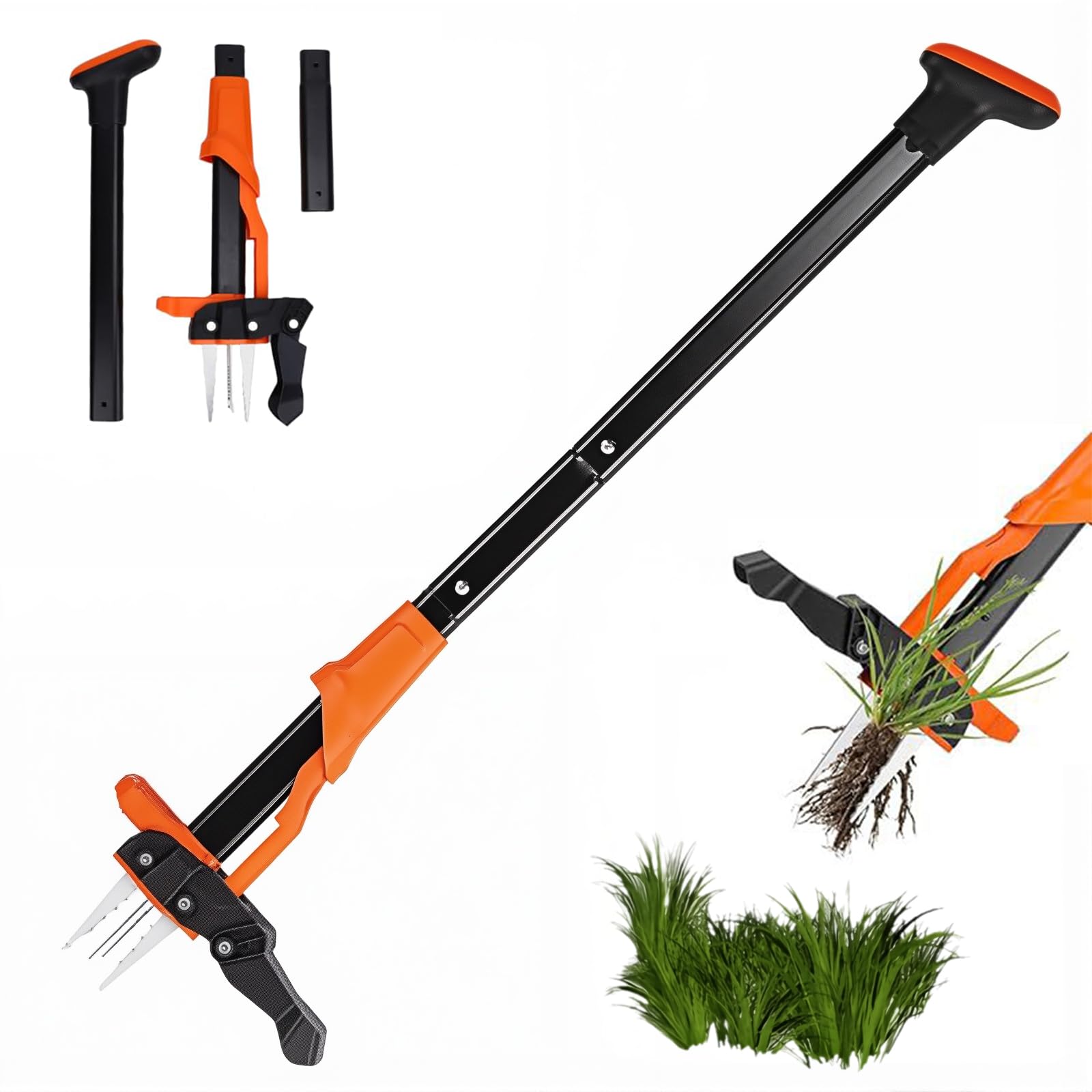 Outil désherbeur à main pour jardin et pelouse pour un entretien facile en famille