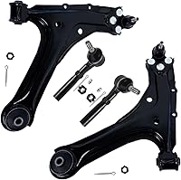 Vista 45 de Detroit Axle - Kit de brazos de control delanteros de 4 piezas para Ford Mustang Base GT 05-10 2005 2006 2007 2008 2009 2010, 2 brazos de control