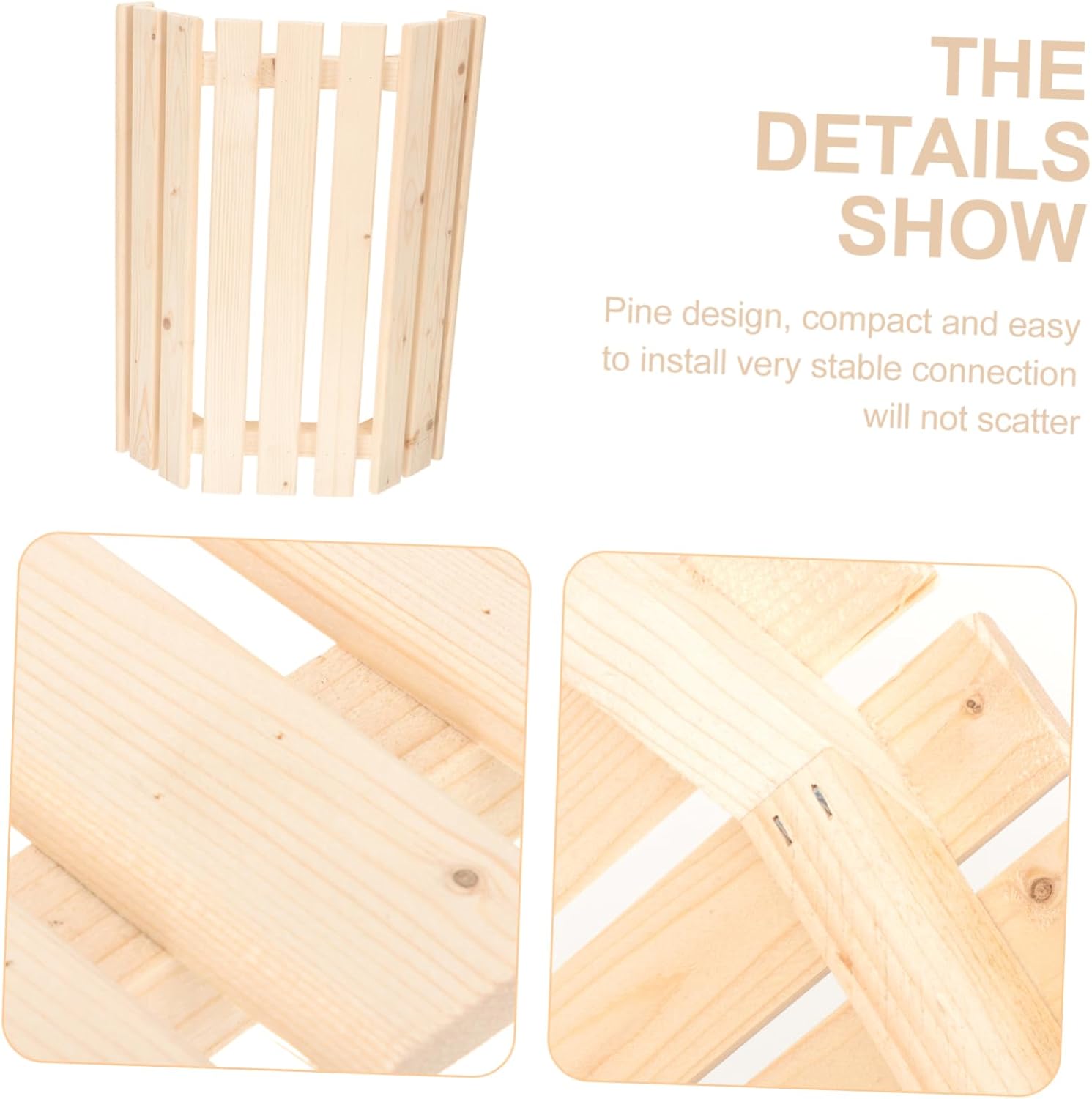 Ciieeo Wooden Lampshade for Sauna Room Hollow Light Cover Premium Finnish White Pine Design Safe Home Decor Lighting Accessory