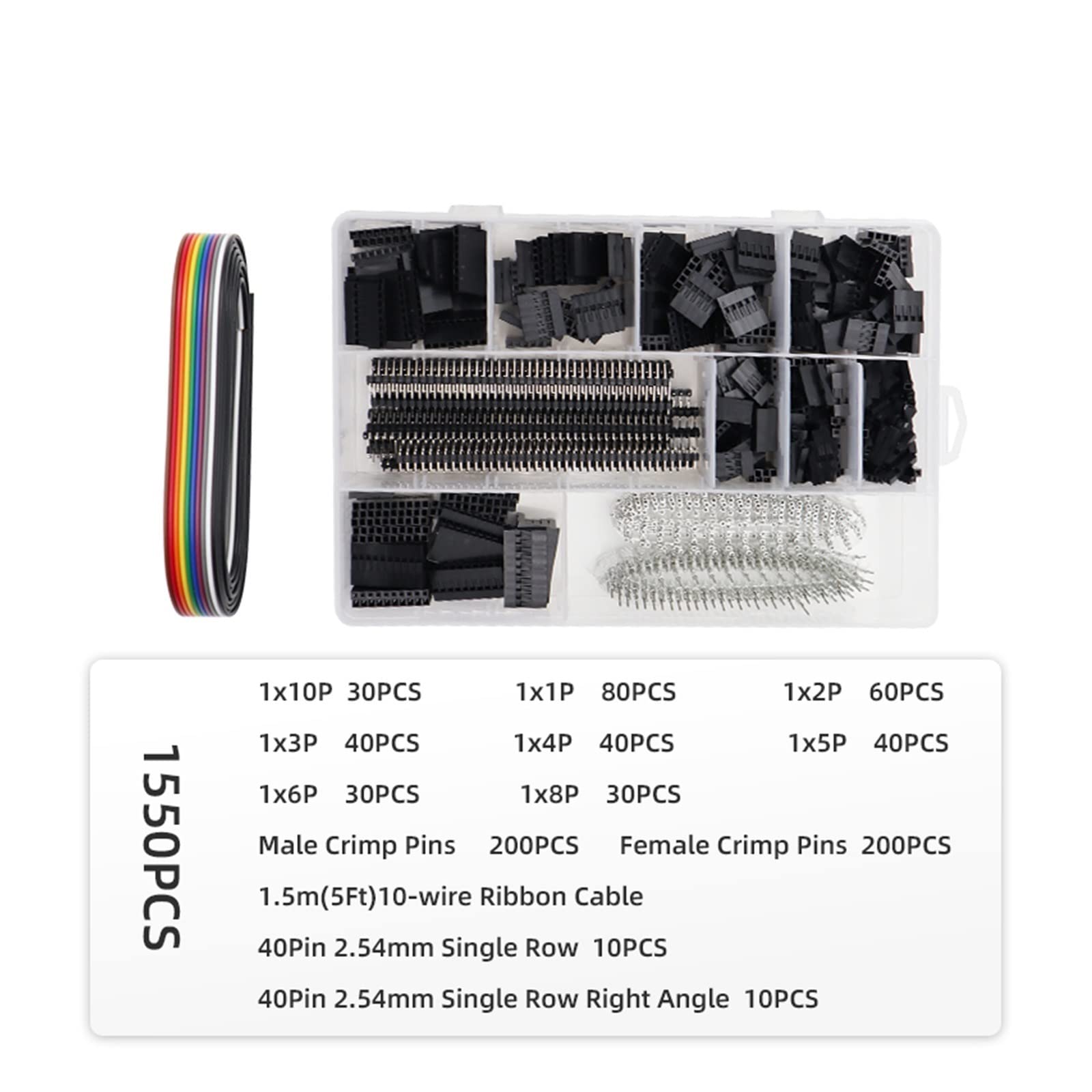 SN-28B szczypce do zaciskania 0.25-1.5mm²/23-14AWG 310/620/1550 szt. 2.54mm zaciski zaciskowe zestaw złączy zestaw narzędzi ręcznych perfection (Color : SN-28B AND 450PCS)