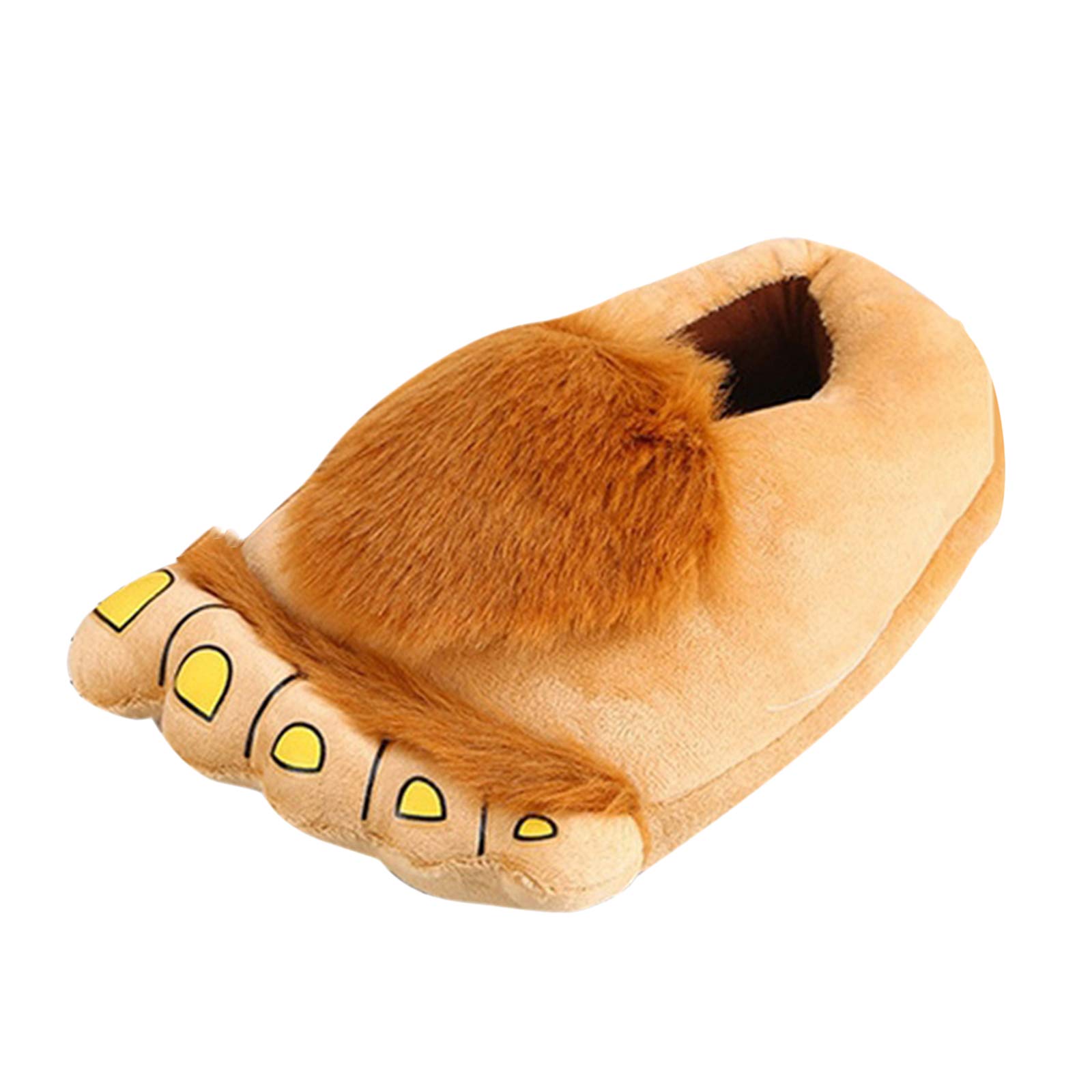 Hobbit Feet Slippers Furry Lined Winter Shoes Warm Fur House Indoor Shoes