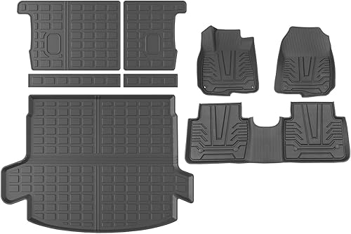 Miniatura 47 de powoq Fuel Floor Mat Compatible with 2017-2022 Honda CRV Trunk Mat Floor Liner TPE Cargo Mat Replacement for 2017-2022 Honda CRV Accessories