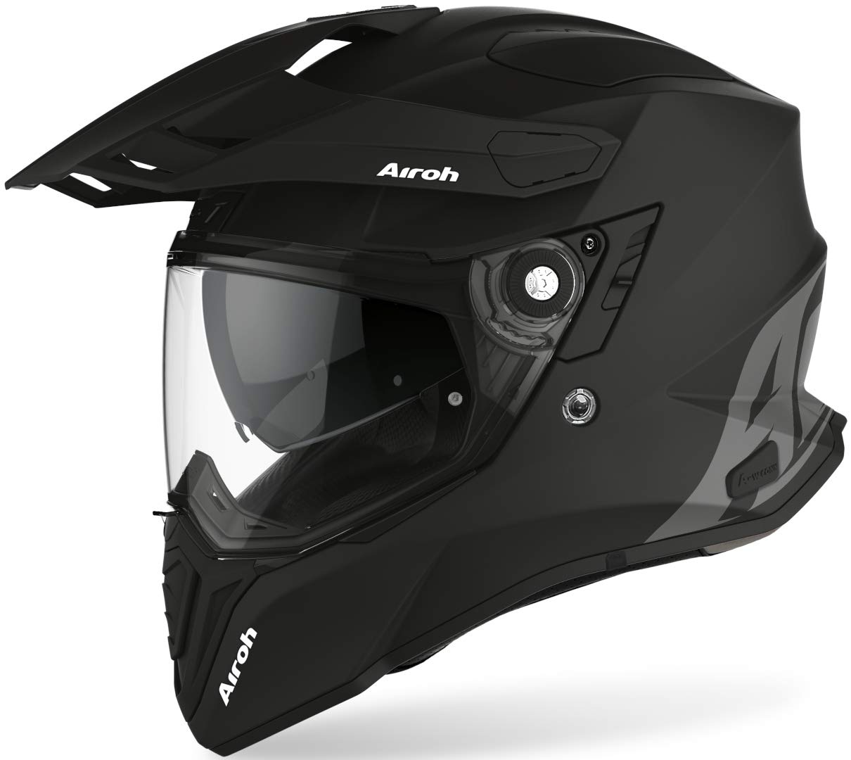 AirohUnisex's Commander Helmet, Color Black MATT, S