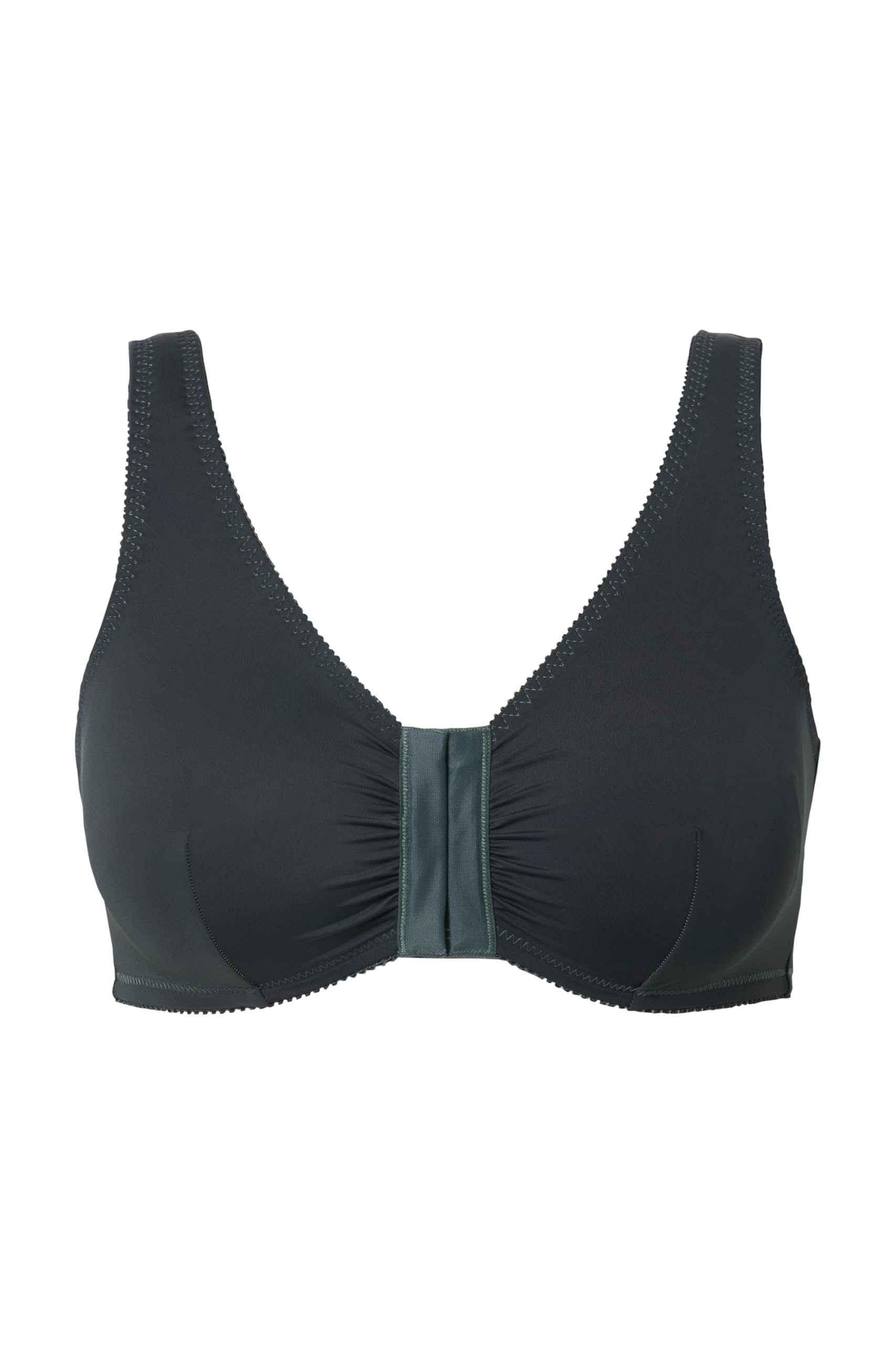 Ulla Popken Damen Bustier mitternachtsgrün 125D – Bild 3