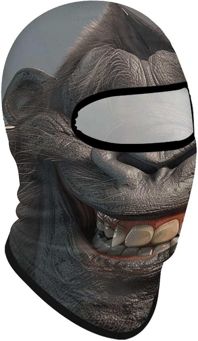 Balaclava para Hombre y Mujer con Diseño Gorila miniatura 8