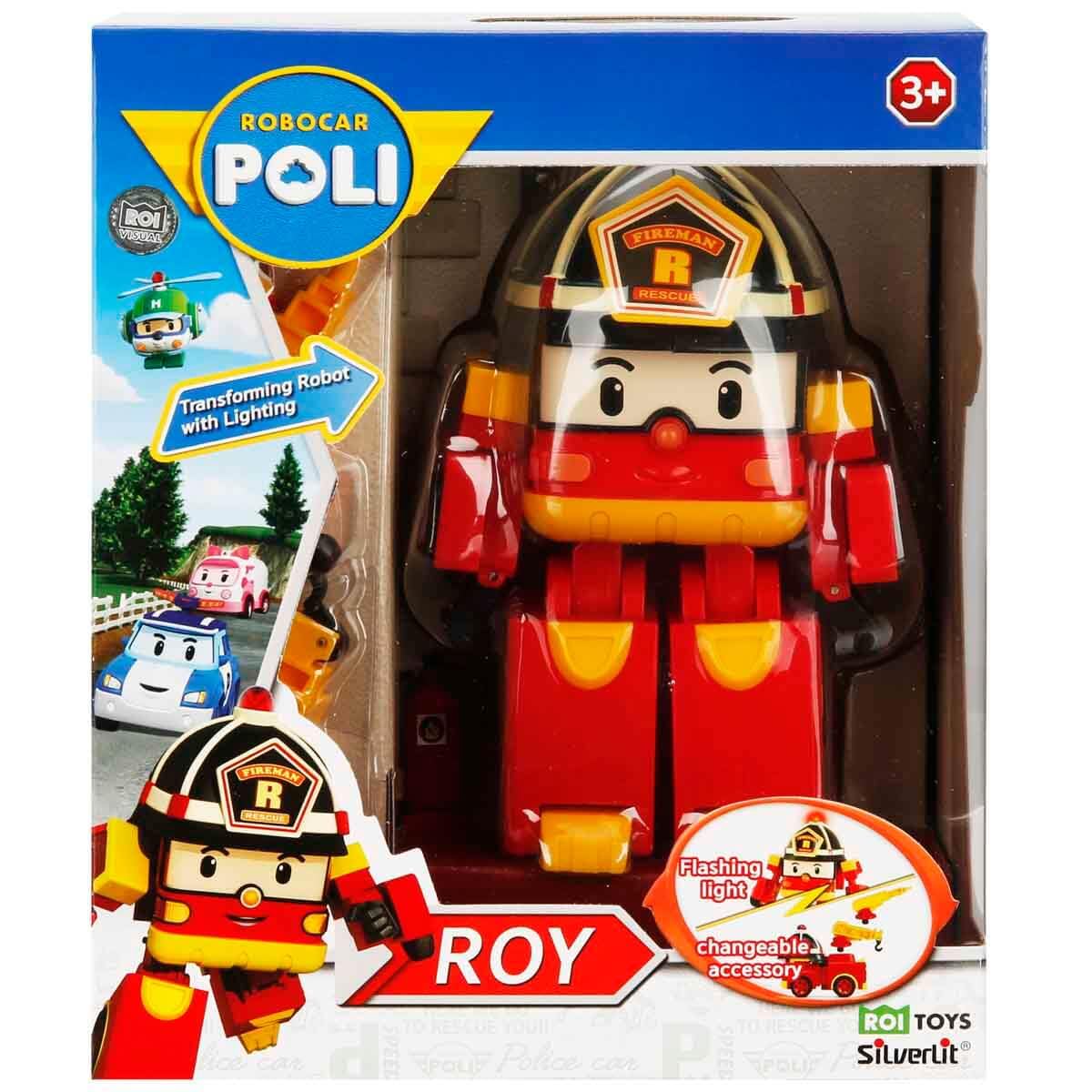 Amazon.co.jp: ロボカーポリー ROY Transforming Robot #83093 : おもちゃ