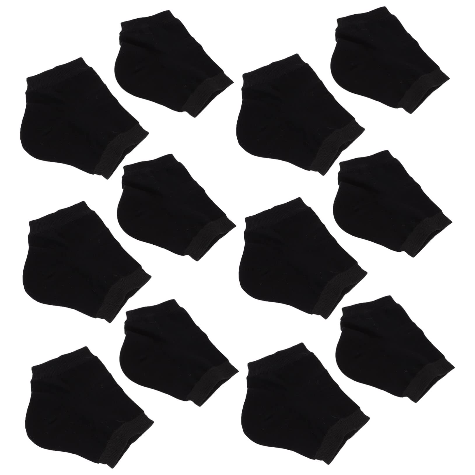 PLAFOPE Comfortable Foot Sleeves Breathable Heel Socks Padded Heel Cups for Dry Cracked Feet