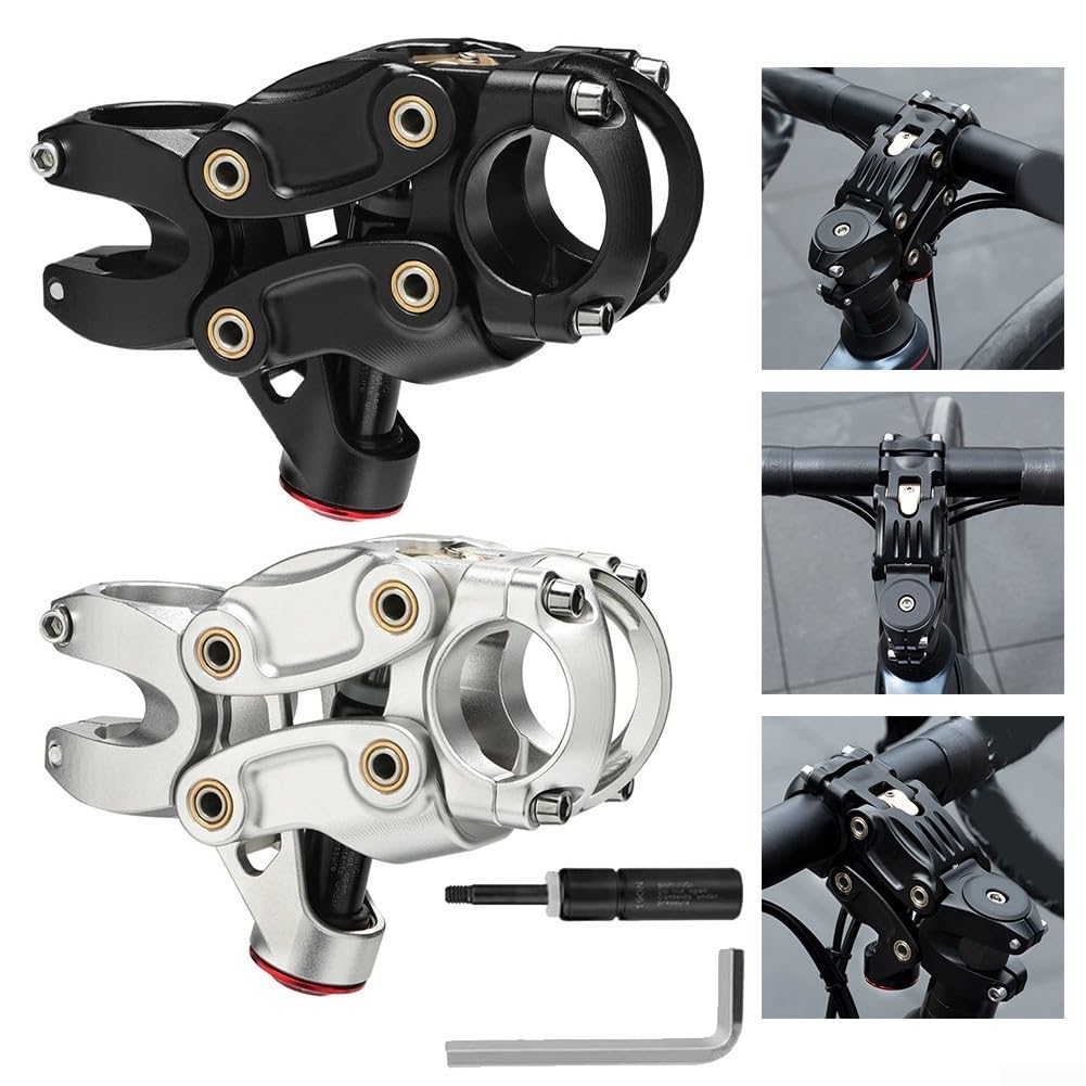 Honseadek Percha de desviador trasero, aleación CNC Alusmallum, para bicicleta de montaña Trinx V35Pro, color negro