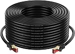 Cat6 Outdoor/Indoor Ethernet Cable 15ft.Waterproof, Direct Burial, In-Ground, UV Jacket, POE, Network, Internet, Cat 6, Cat6 Cable - 15ft