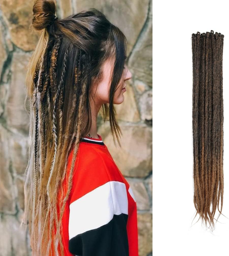 20 Inch Thin 0.6cm Dreadlock Extensions