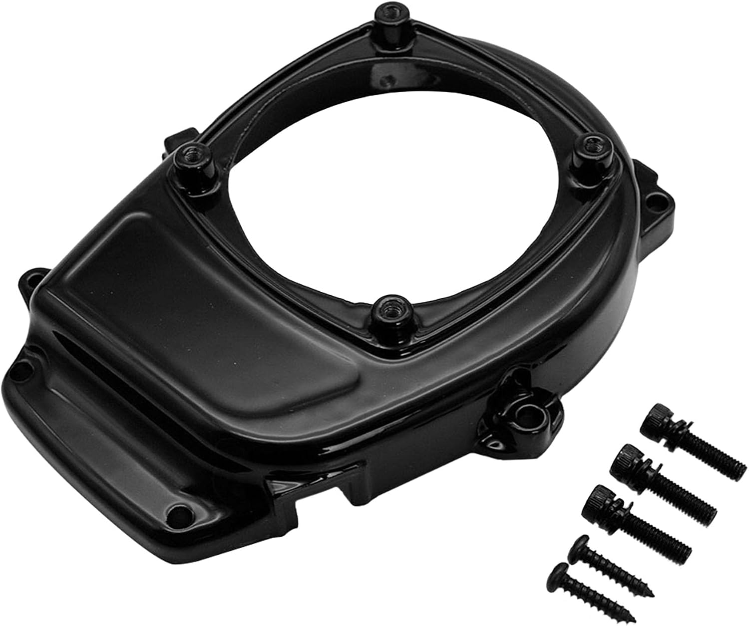 FLMLF Flywheel Fan Cover Black Kit for 1/5 Hpi Baja Rv Km 5B 5T 5SC 23cc 26cc 29cc 30.5cc Zenoah ChongYang Engine RC Car Parts