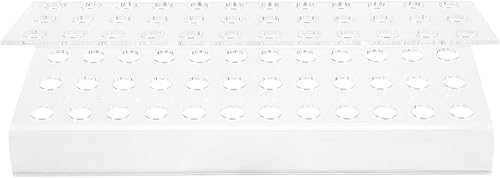 EXCEART Acrylic Pen Holder Display Stand 9.44X3.14X2.95In Clear Desk Organizer f