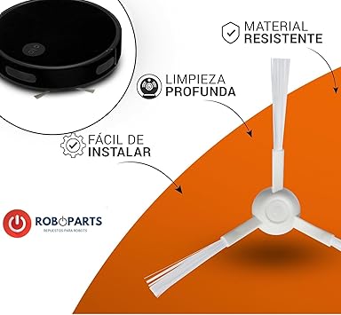 Pack 5 en 1 recambios compatibles con Robot Aspirador Xiaomi Vacuum S203