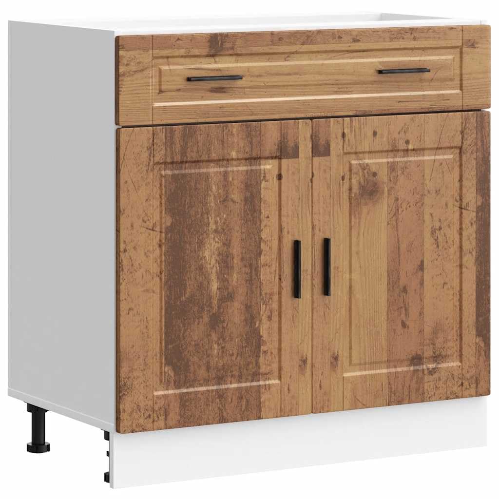 vidaXL Armoire de Cuisine Porto Vieux Bois Bois d'ingénierie