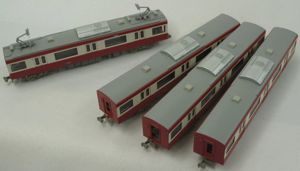 green - 4022 京浜急行 新1000形 2次車 増結用中間車4輛セット(動力無し) Nゲージ 鉄道模型 GREENMAX(グリーンマックス) Amazon | Nゲージ 4022 京浜急行新1000形増結用 中間車4両 (塗装