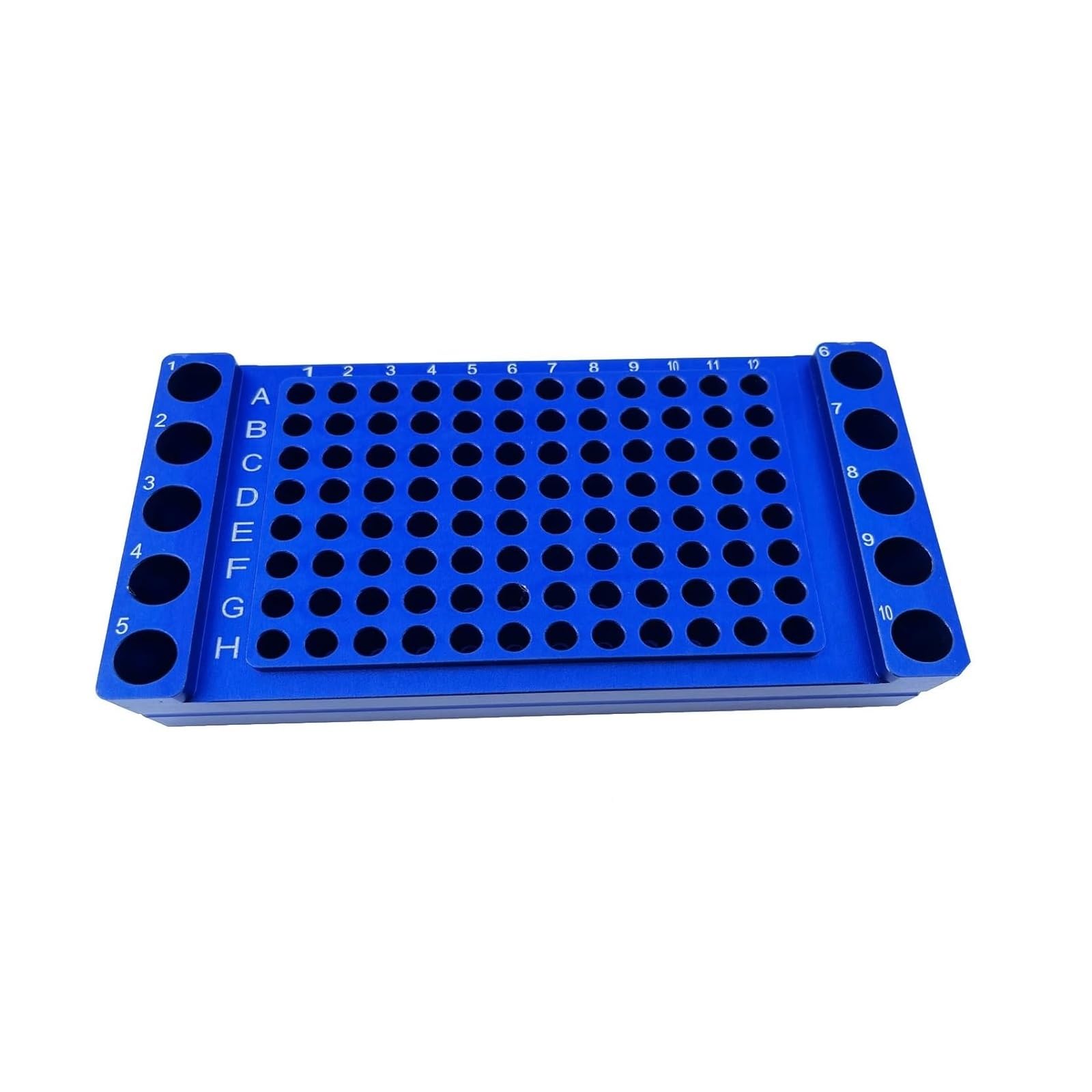 1 bloque de enfriamiento de aluminio con 106 pocillos (96 pocillos for tubos PCR de 0,2 ml y 10 for tubos de 1,5/2 ml).(106Hole-3)