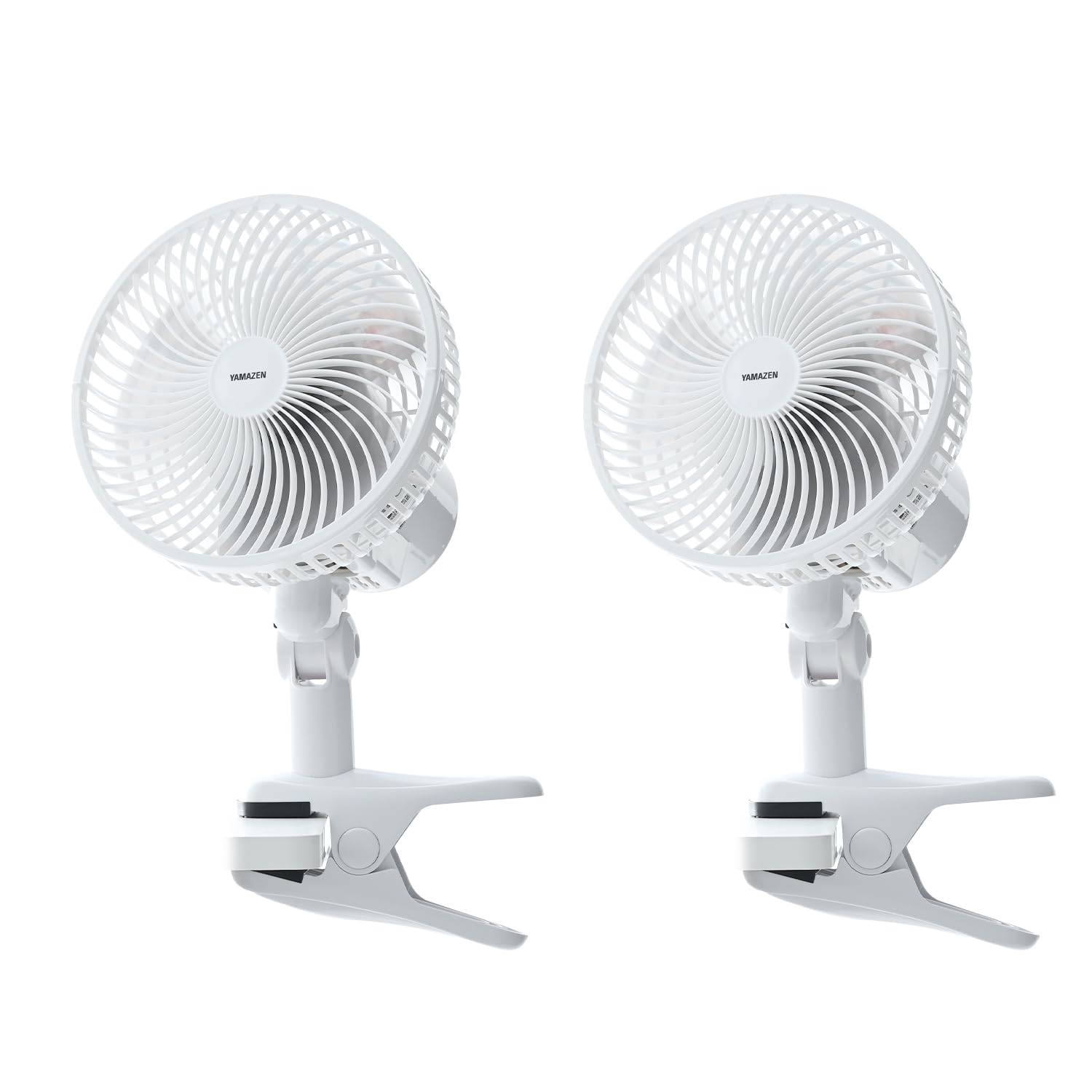 Amazon.co.jp : [山善] 【2台セット】 クリップ 扇風機 卓上扇風機