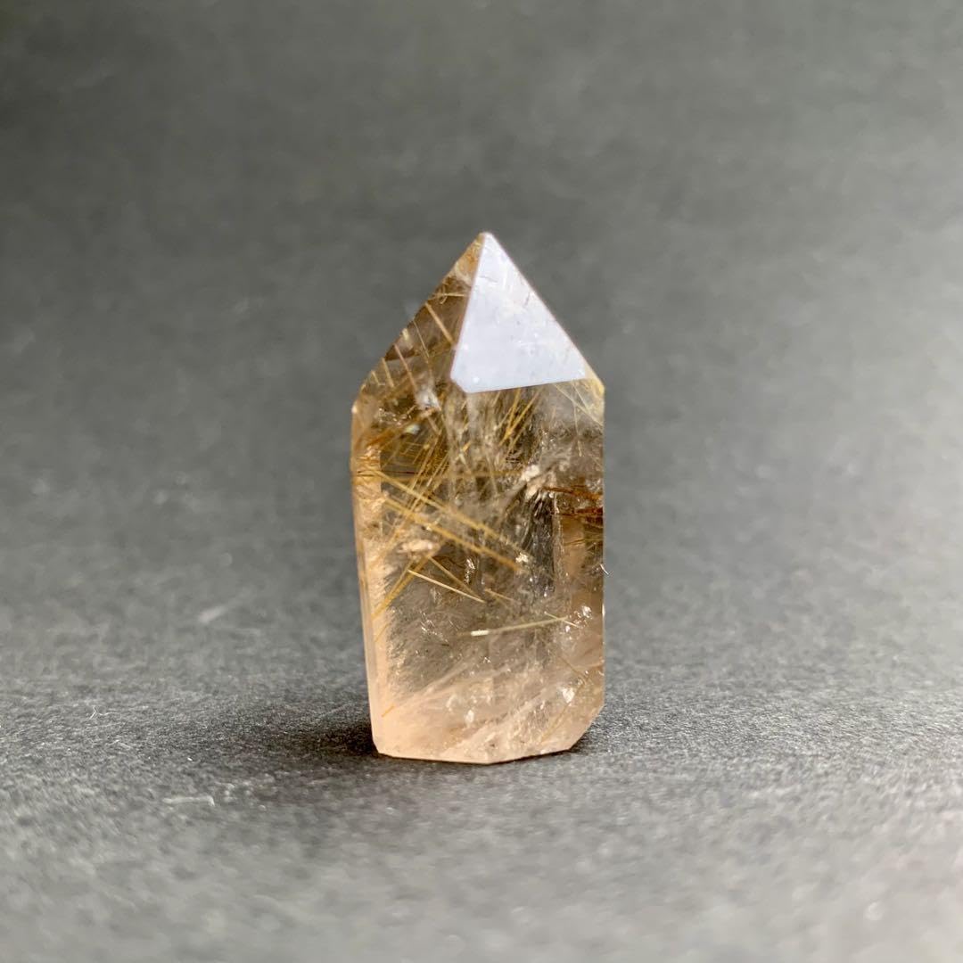 ポイント（ゴールデンルチルクォーツ152） ポイント（ゴールデンルチル