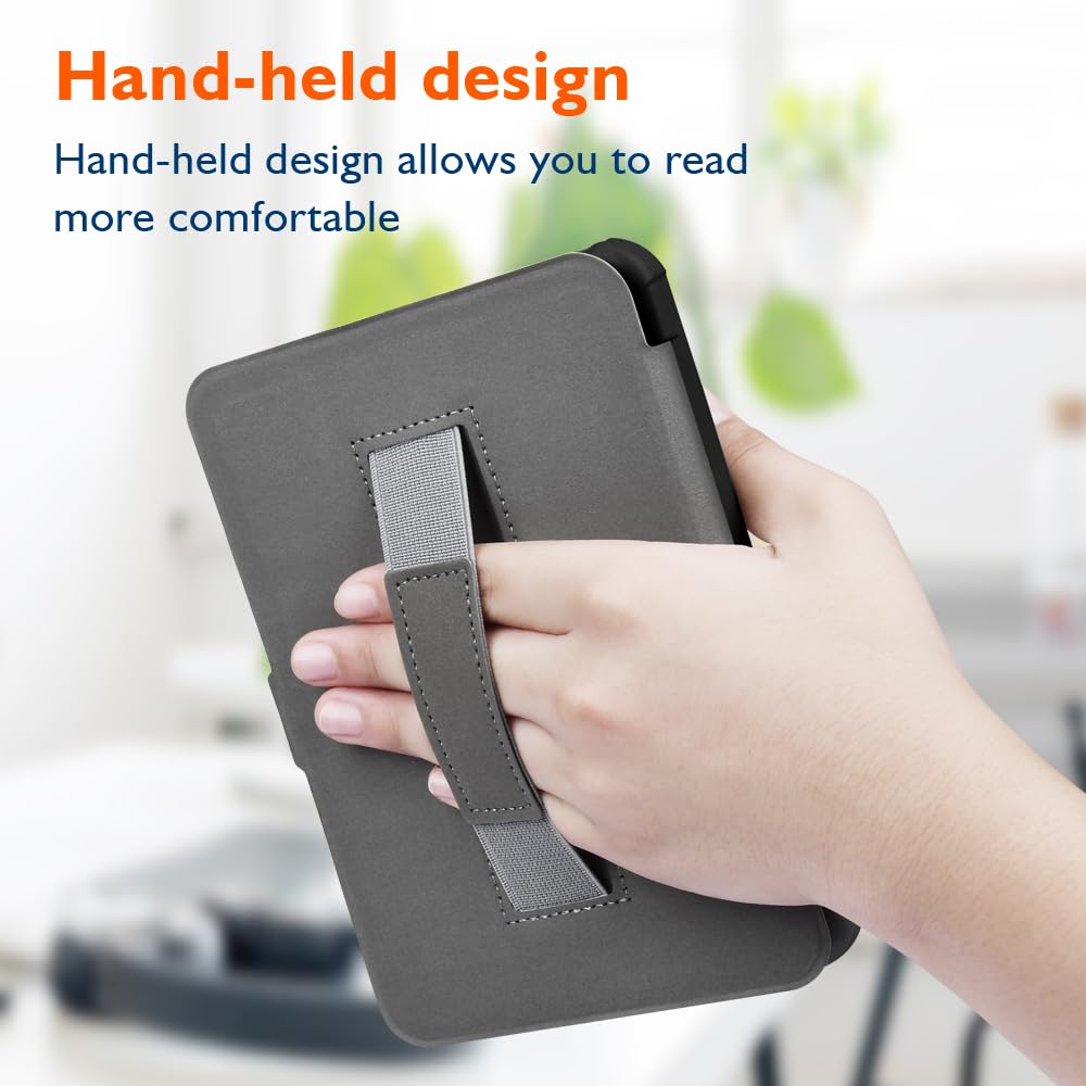 Funda De TPU Para Kobo Clara 2E (6 Pulgadas, 2022) Y Tolino Shine 4 - Con Función Auto Sleep/wake - Verde Malaquita